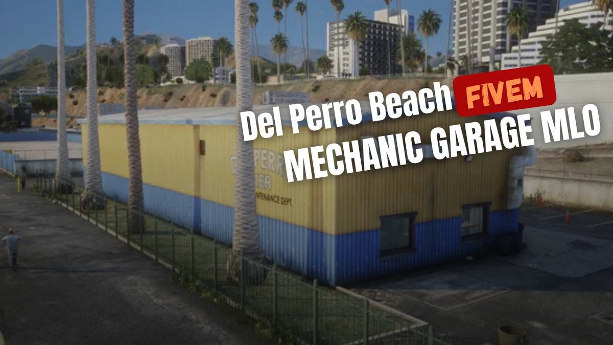 Del Perro Beach Mechanic Garage (FiveM) MLO/YMAP